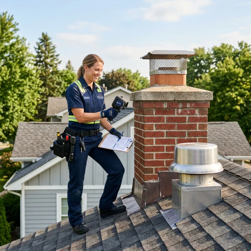 Technician removing a deceased bird from an indoor space in Kingsbury